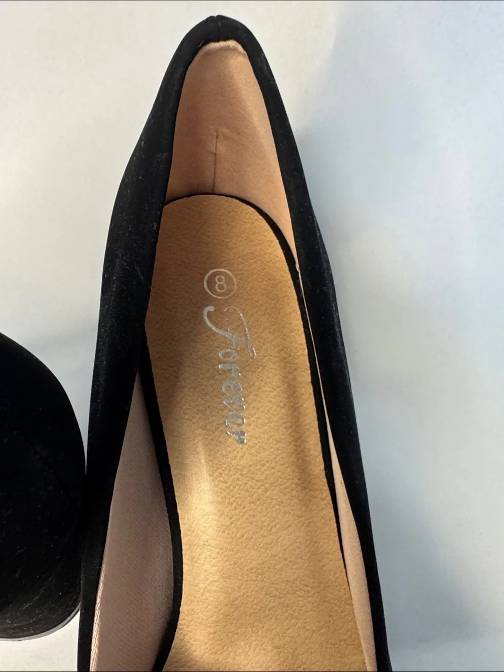 Classic Black Block Heel Pumps - Women